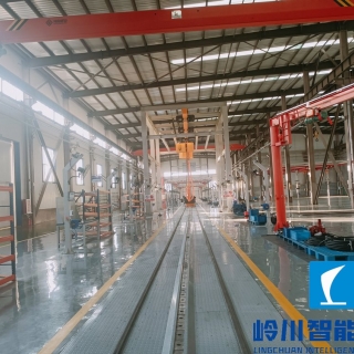 矿车总装流水线