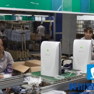 除湿机组装流水线