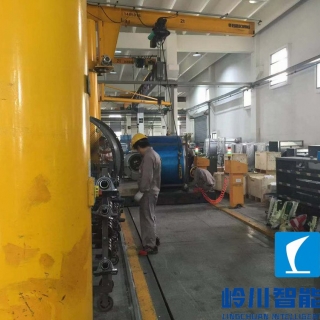 风机生产流水线